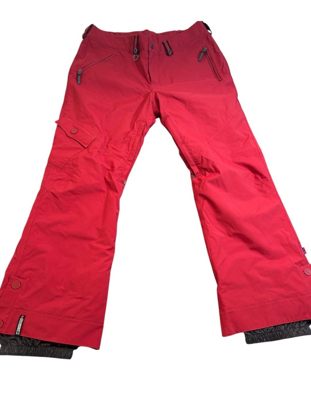 Bonfire Prism Insulated Snowboard Ski Pants Women's XL Red Bootcut Waterproof